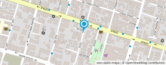 מפת הגעה אל רבקה רז אייל-מורה הוליסטית