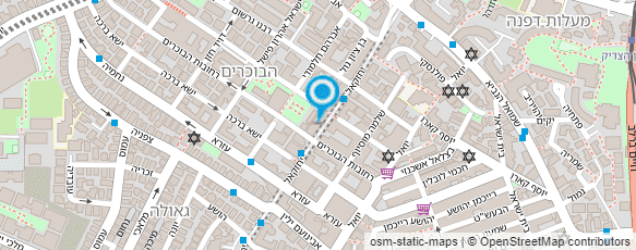 מפת הגעה אל טכנומד- שרותי רפואה וספורט