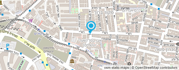 מפת הגעה אל עזרה וחסד משנת יעקב