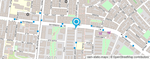 מפת הגעה אל מוניות קניון