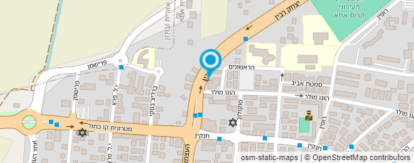 מפת הגעה אל מינימרקט שוהם