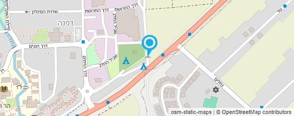 מפת הגעה אל קמפינג "דרך הנחל"