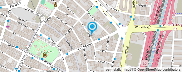 מפת הגעה אל Goya- משרדים