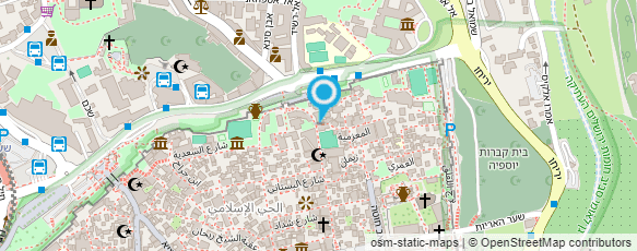 מפת הגעה אל שירותי בריאות כללית