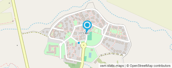 מפת הגעה אל שירותי בריאות כללית