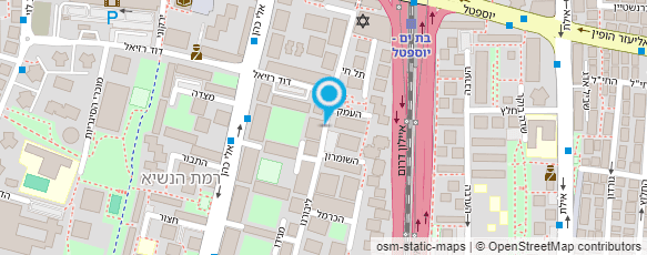 מפת הגעה אל ג'י אנד וי דיזיין