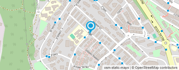 מפת הגעה אל מכולת שושן