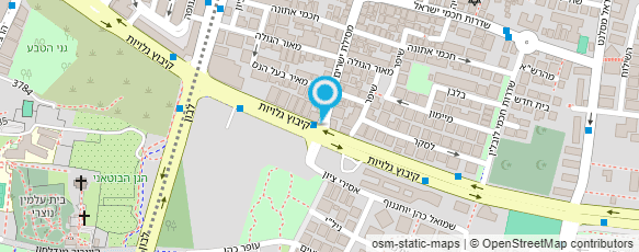 מפת הגעה אל פיצה באבא