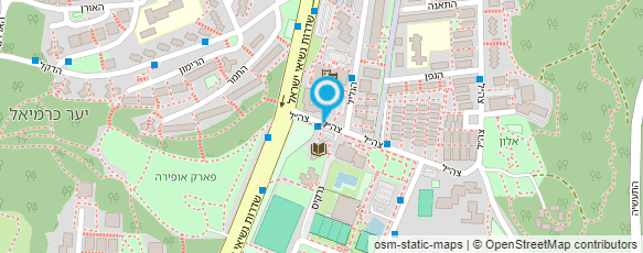 מפת הגעה אל ביה"ס אדם חברה וטבע