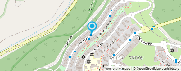 מפת הגעה אל נרי הטכנאי החרדי