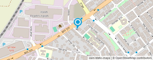 מפת הגעה אל דולפין - לימודי שחייה והידרותרפיה