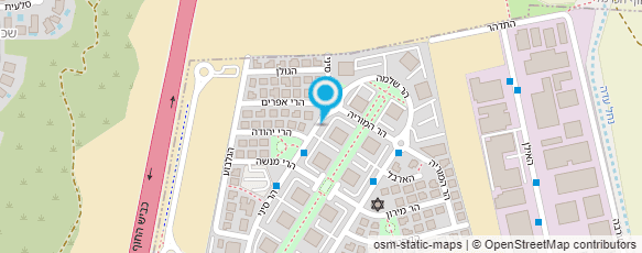 מפת הגעה אל יפה גוטמן טיפול ואבחון