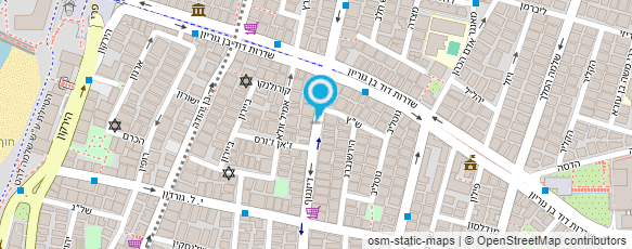 מפת הגעה אל רונן חן - Limited