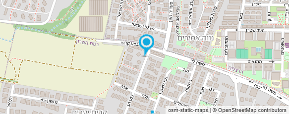 מפת הגעה אל נתי רוזנבלום - מטפל זוגי