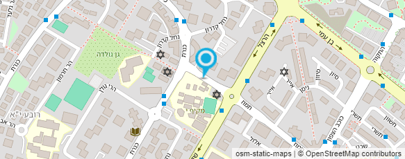 מפת הגעה אל צחי טכנאי מחשבים ורשתות