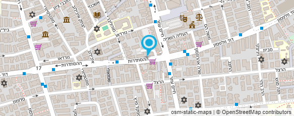 מפת הגעה אל סטודיו נייס Nice Studio