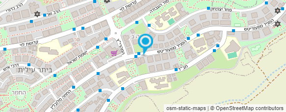 מפת הגעה אל הכנסת אורחים רשב"י -מירון