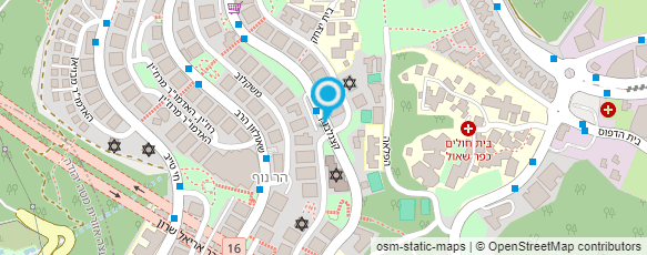 מפת הגעה אל סטודיו תפארת חן