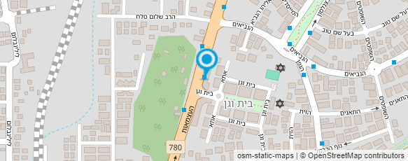 מפת הגעה אל בלונדי שיווק מוצרי שיער