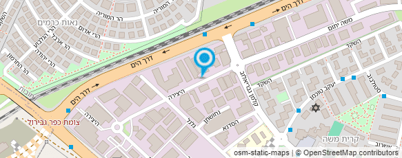 מפת הגעה אל אודי פורת מנופים ומלגזות