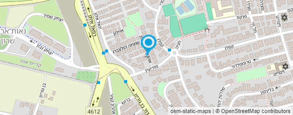 מפת הגעה אל ד"ש לגינה