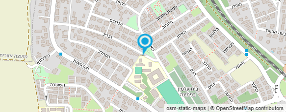 מפת הגעה אל המכון של בתיה מפת הגעה אל המכון של בתיה