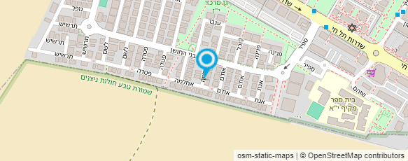 מפת הגעה אל ס.מ.מדידות בע"מ