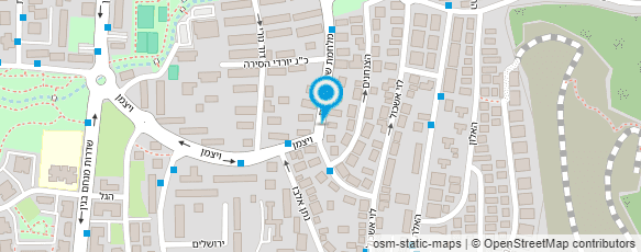 מפת הגעה אל ירין זיקוקים