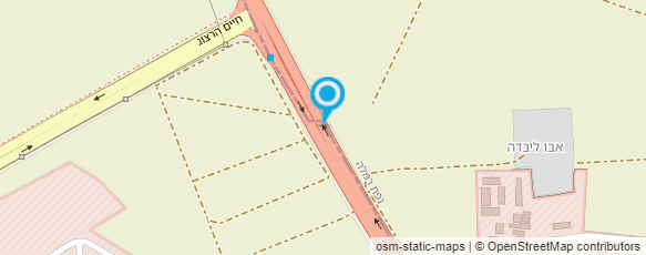 מפת הגעה אל מלון שדות