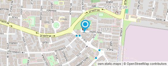 מפת הגעה אל פילאטיס ת'רפיה