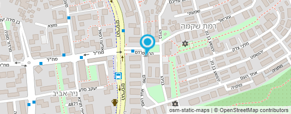 מפת הגעה אל גלידות פלדמן