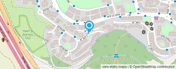 מפת הגעה אל אהרון - גינון ברמה אחרת