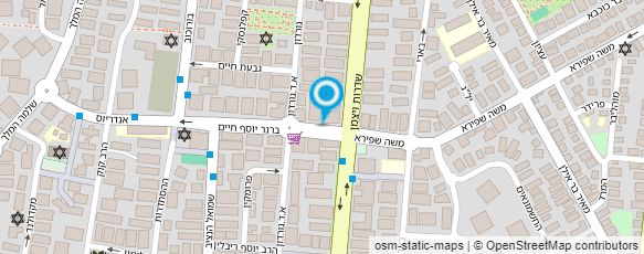 מפת הגעה אל הרחקת יונים - רפי