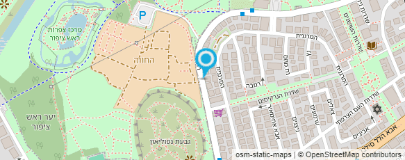 מפת הגעה אל מיכל כהן מינץ- אדריכלית