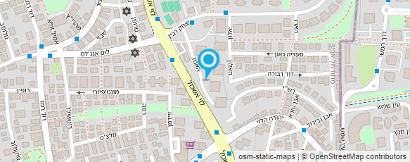 מפת הגעה אל עו"ד בסרגליק אייל