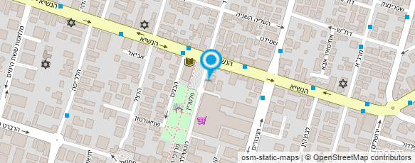 מפת הגעה אל אופטיטק - מרכז לתפקודי ראיה מפת הגעה אל אופטיטק - מרכז לתפקודי ראיה