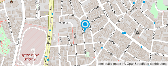 מפת הגעה אל טיק טק תיקונים