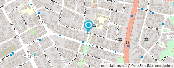 מפת הגעה אל גן המלאכים הקטנים