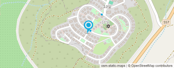 מפת הגעה אל פינה חמה בשומרון