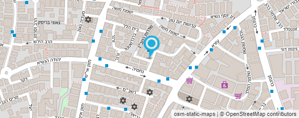 מפת הגעה אל גמ"ח טוב טעם