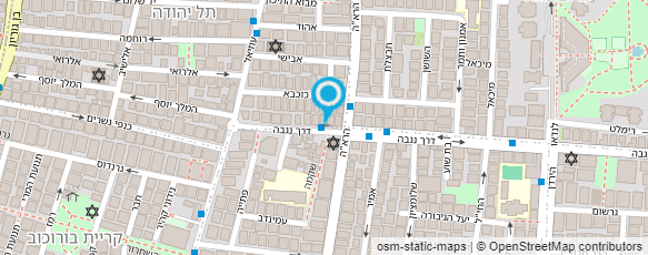 מפת הגעה אל ליטל שירותי כ"א וסיעוד