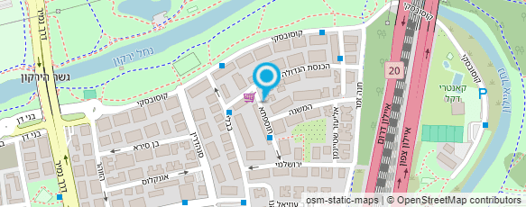 מפת הגעה אל המכון לחקר העור