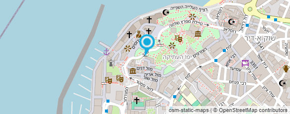 מפת הגעה אל סטודיו סמי שלום כנפו מפת הגעה אל סטודיו סמי שלום כנפו