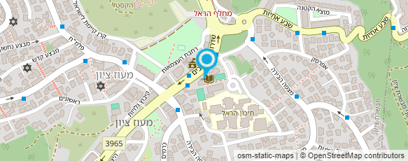 מפת הגעה אל ביג אפל פיצה