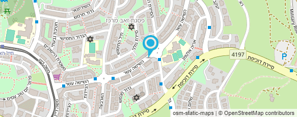 מפת הגעה אל אופיר הקוסם והפעלולן