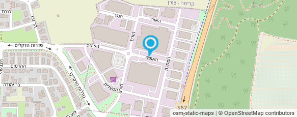 מפת הגעה אל שאולי פנחס מעצב שיער