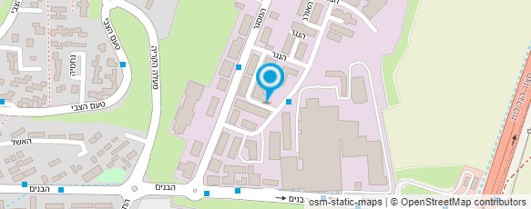 מפת הגעה אל מוסך האומן