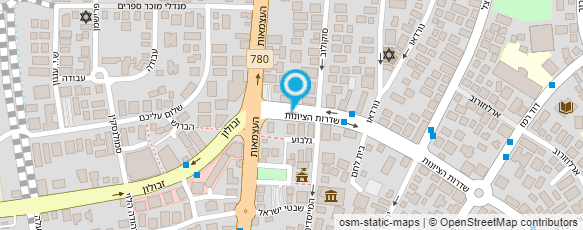 מפת הגעה אל פיצה איטליה הקטנה מהדרין