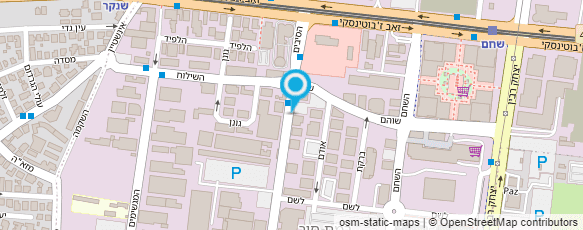 מפת הגעה אל דיזיין-גזונט Design-Gezunt