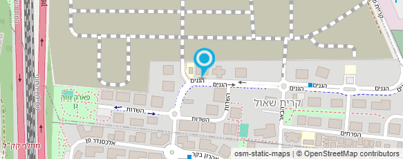 מפת הגעה אל גולד-אורית פוקס